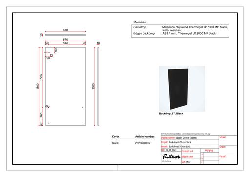 BACKDROP 67 BLACK