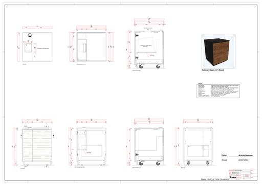 CABINET BASIC 67 WOOD